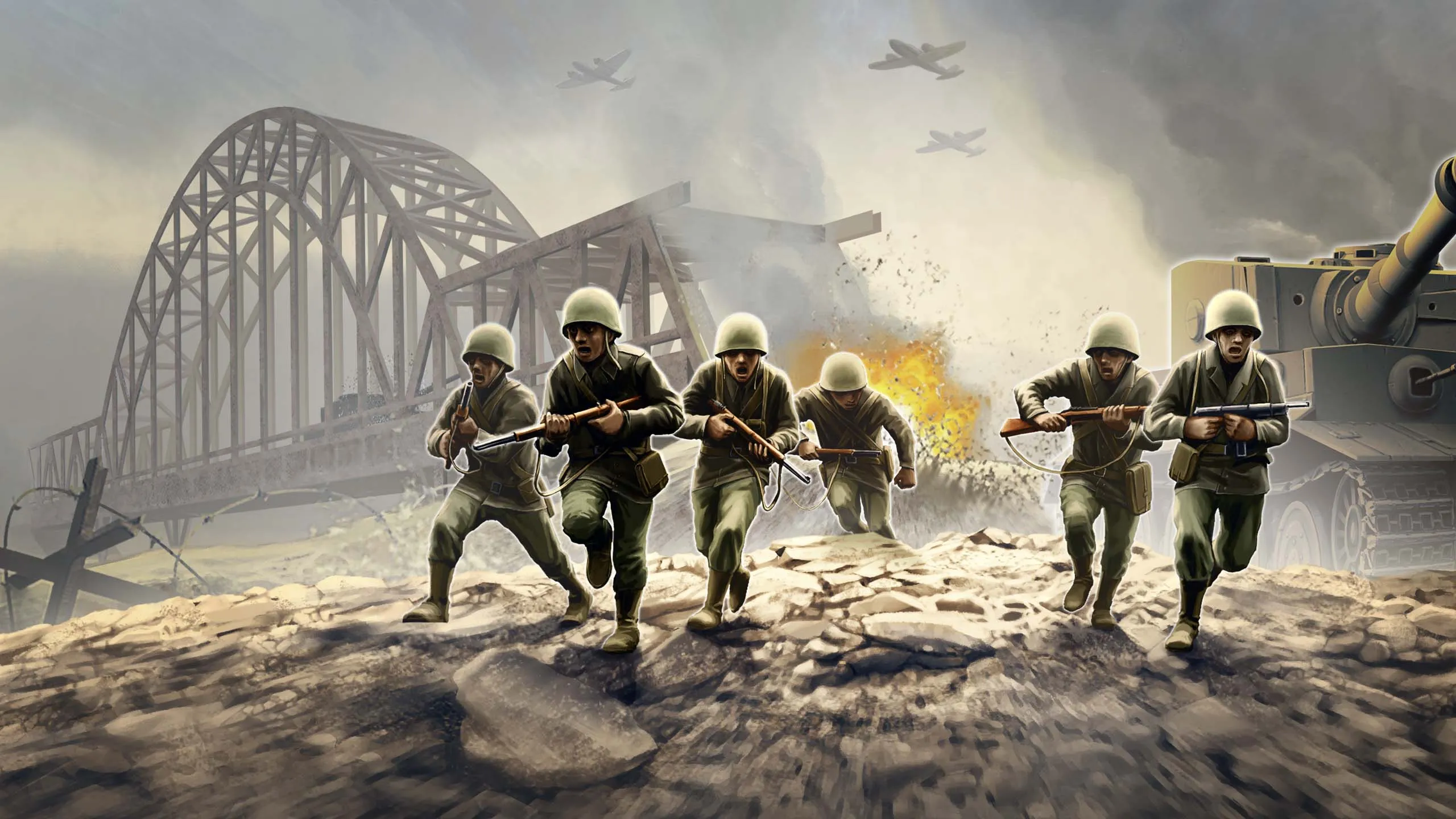 1944 Burning Bridges